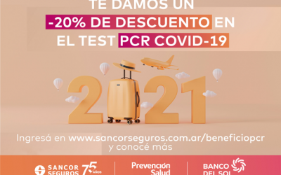 Tres empresas del Grupo Sancor Seguros se aliaron para brindar descuentos en test de coronavirus