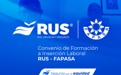 RUS firmó un convenio con FAPASA para que diferentes colectivos sociales se conviertan en productores de seguros
