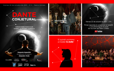 La Caja acompaña “Dante Conjetural”, la celebración al poeta del Teatro Coliseo