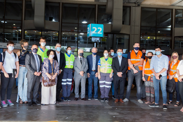 Operativo conjunto entre la SRT, la CNRT y el Ministerio de Trabajo en la Terminal de Ómnibus de Retiro