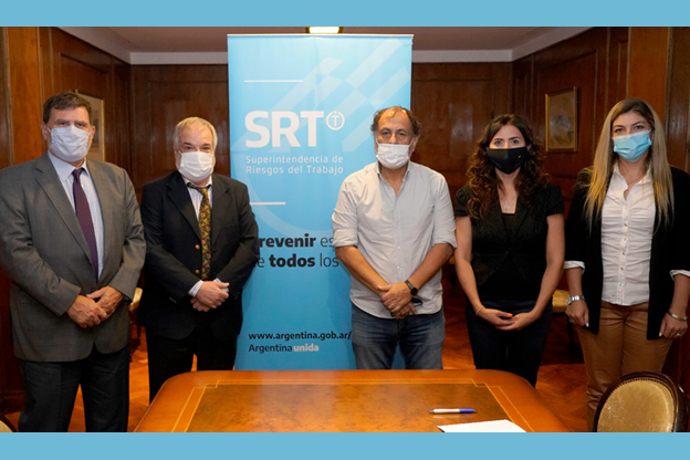 La SRT firma cinco convenios de fortalecimiento inspectivo