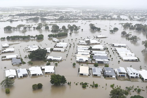 Las inundaciones y las tormentas generan pérdidas catastróficas aseguradas a nivel mundial de USD 38 mil millones en la primera mitad de  2022, según Swiss Re Institute