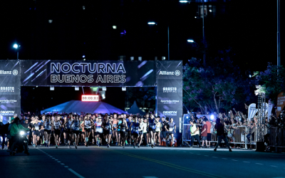 Allianz acompaña una nueva edición de la mítica carrera Nocturna Buenos Aires