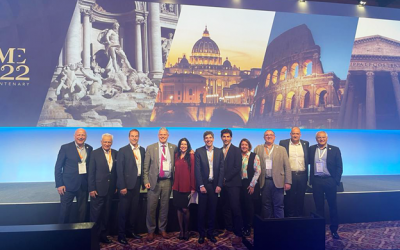 ADIRA llegó a Roma para presentar el Congreso Mundial del sector de seguros 2024 que se realizará en Buenos Aires