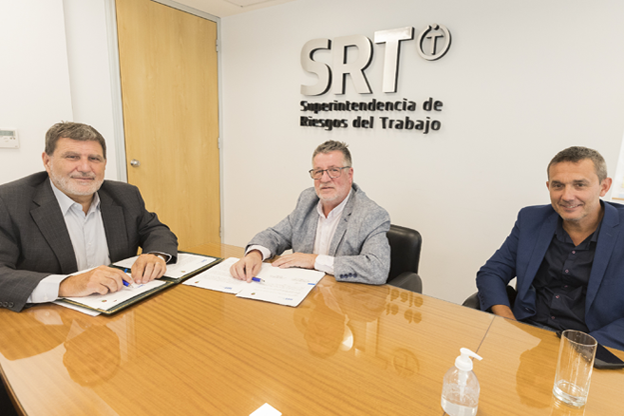 Firma de convenio de cooperación entre la SRT y la ATL Entre Ríos