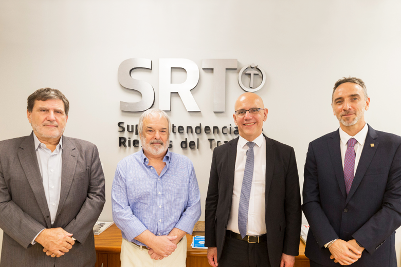 La SRT se reunió con el Secretario General de la Asociación Internacional de la Seguridad Social