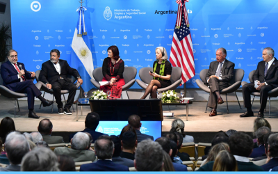 La SRT participó de la Agenda de Diálogo Laboral entre Argentina y Estados Unidos