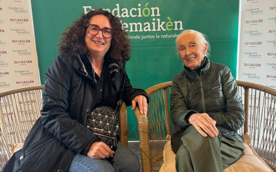 RUS presente en Temaikèn junto a la Dra. Jane Goodall