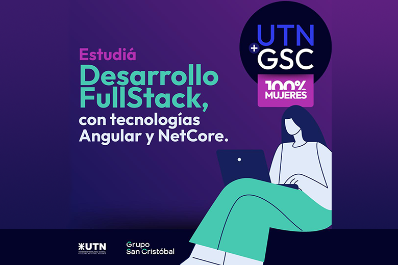 Grupo San Cristóbal y UTN Rosario lanzan un programa de capacitación IT gratuito y 100% online para mujeres en tecnología