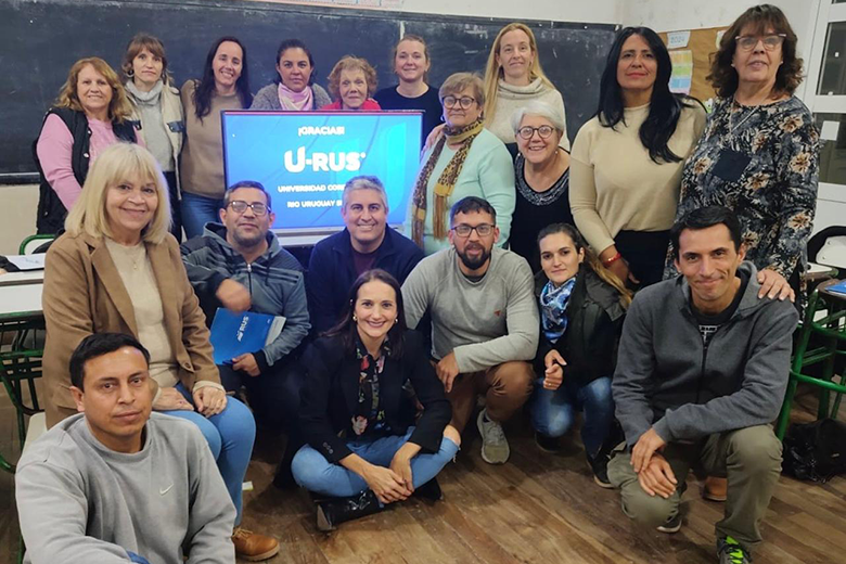 A través de su “Programa de innovación pedagógica”, la U-RUS capacitó a docentes de la Universidad Popular