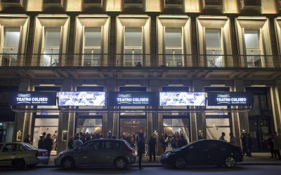 La Caja sponsoreó al Teatro Coliseo en 2024