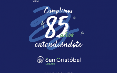 San Cristóbal Seguros cumple 85 años y festeja con sus asegurados